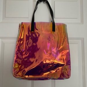 Iridescent tote